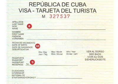 Visum Cuba