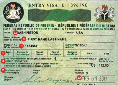 Visum Nigeria
