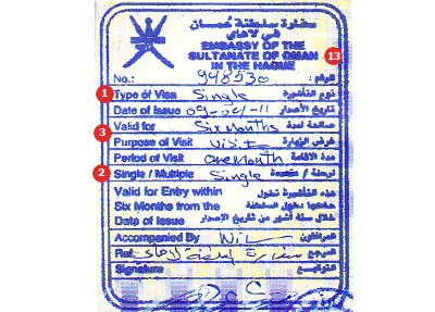 Visum Oman